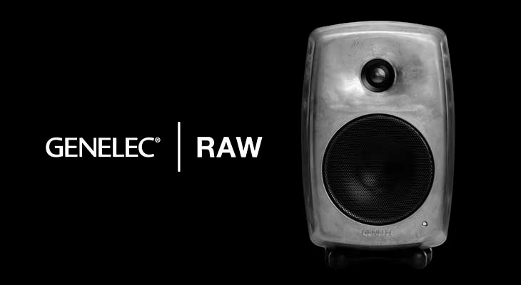 北欧工业风, genelec 真力音箱的新款 raw 配色你喜欢