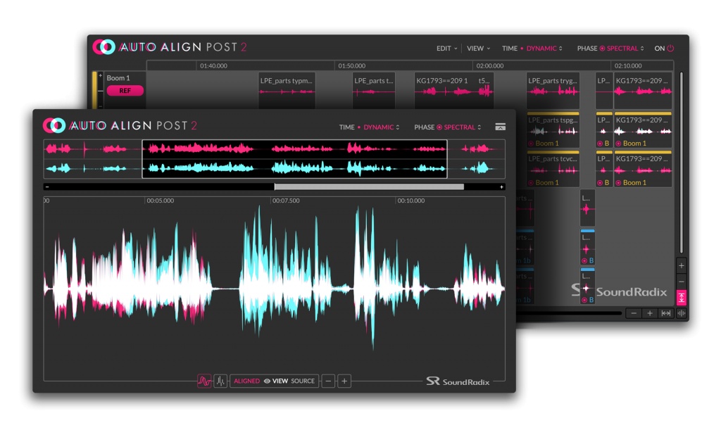 Sound Radix发布AutoAlign Post 2 后期音频软件 叉烧网